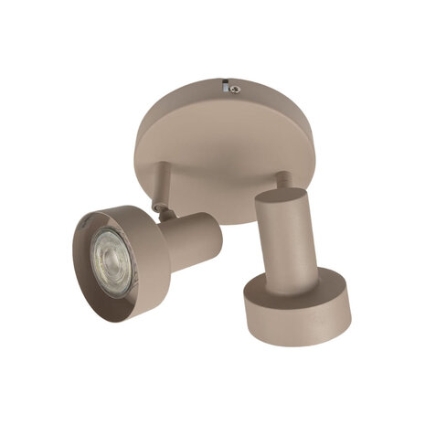Freelight Spot Lunata 2 lichts Ø 15 cm beige Freelight Spot Lunata 2 lichts Ø 15 cm beige