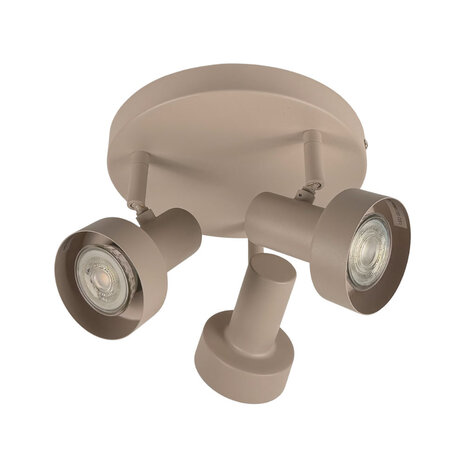 Freelight Spot Lunata 3 lichts Ø 20 cm beige Freelight Spot Lunata 3 lichts Ø 20 cm beige
