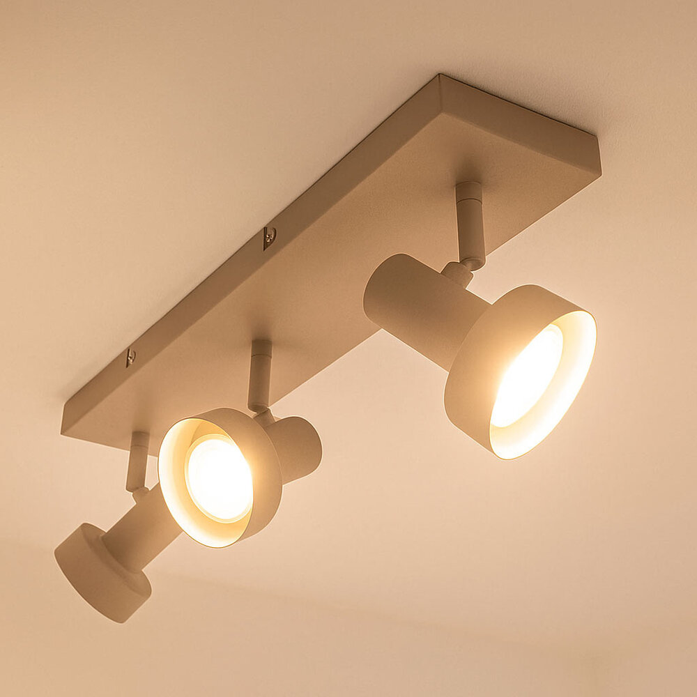 Freelight Spot Lunata 3 lichts L 50 cm beige Freelight Spot Lunata 3 lichts L 50 cm beige