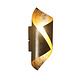 Freelight Wandlamp Letto H 31 cm goud Freelight Wandlamp Letto H 31 cm goud