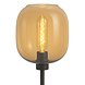 Highlight Vloerlamp Bellini H 134-190 cm amber zwart Highlight Vloerlamp Bellini H 134-190 cm amber zwart