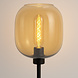 Highlight Vloerlamp Bellini H 134-190 cm amber zwart Highlight Vloerlamp Bellini H 134-190 cm amber zwart