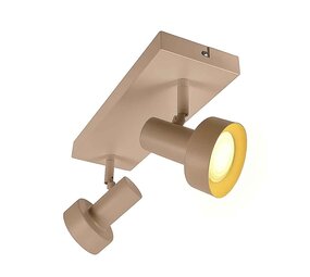 Freelight Spot Lunata 2 lichts L 30 cm beige Freelight Spot Lunata 2 lichts L 30 cm beige