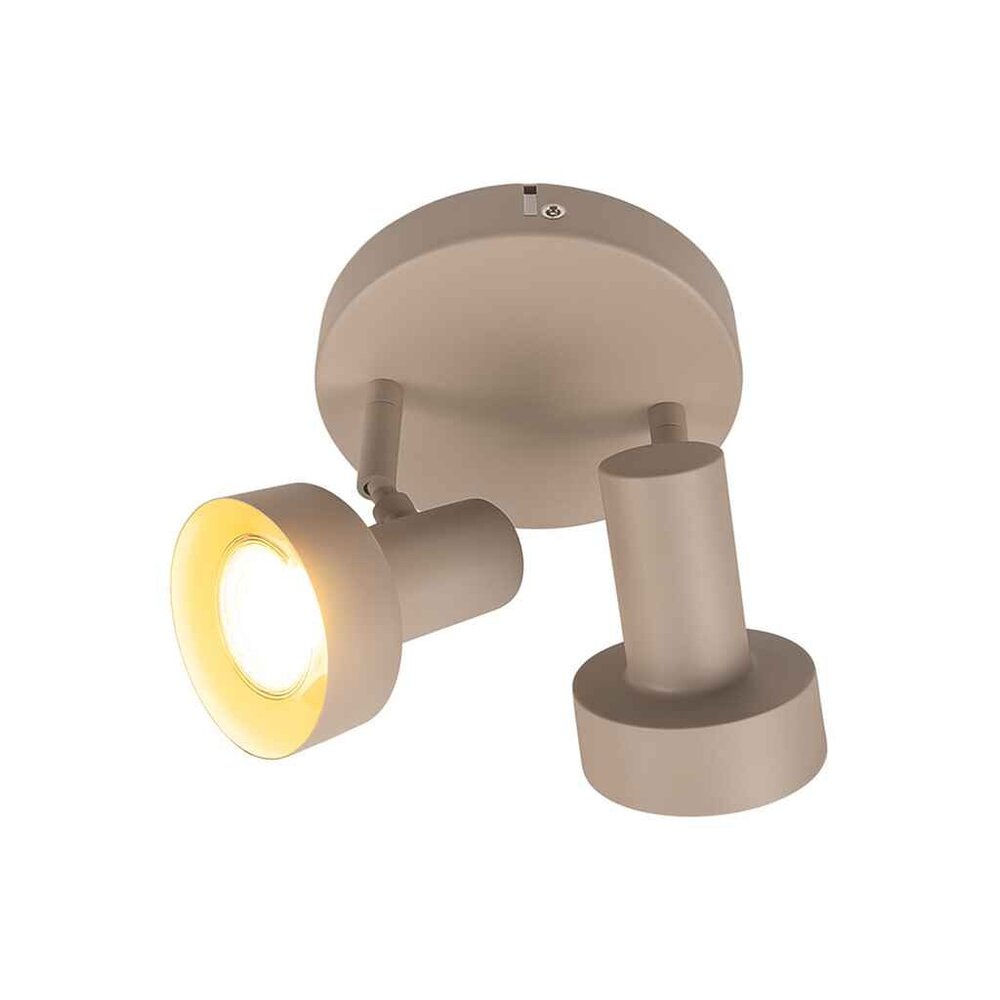 Freelight Spot Lunata 2 lichts Ø 15 cm beige Freelight Spot Lunata 2 lichts Ø 15 cm beige