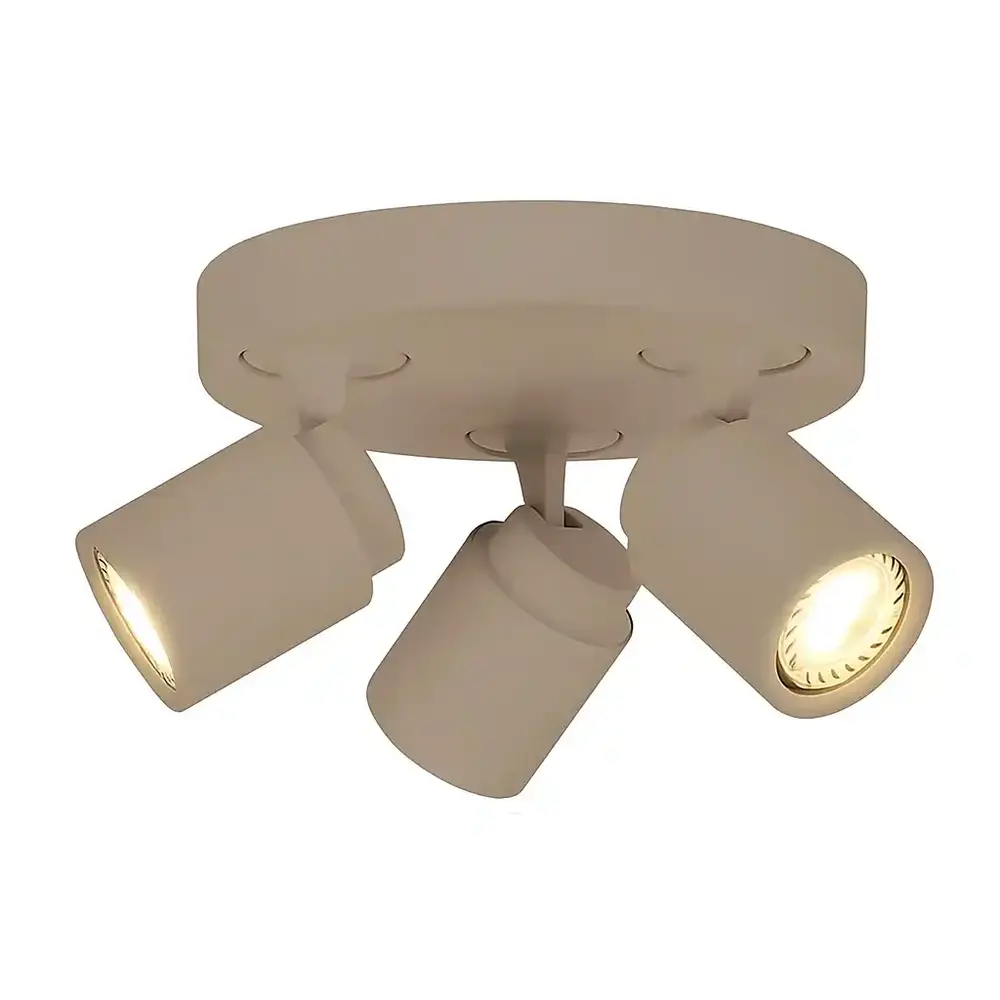 Freelight Spot Razza 3 lichts Ø 21 cm GU10 beige