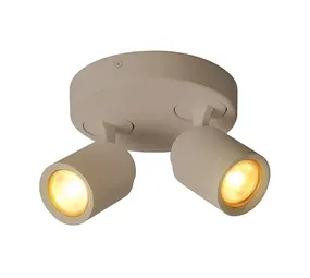 Freelight Spot Razza 2 lichts Ø 17 cm GU10 beige Freelight Spot Razza 2 lichts Ø 17 cm GU10 beige
