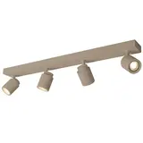 Freelight Spot Razza 4 lichts L 76 cm  GU10 beige Freelight Spot Razza 4 lichts L 76 cm  GU10 beige