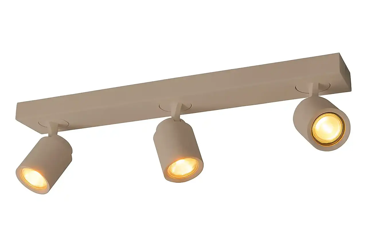 Freelight Spot Razza 3 lichts L 54 cm  GU10 beige
