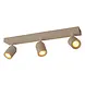 Freelight Spot Razza 3 lichts L 54 cm GU10 beige Freelight Spot Razza 3 lichts L 54 cm GU10 beige