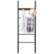 Ylumen Decoratieve ladder Jean H 177 cm bruin zwart Ylumen Decoratieve ladder Jean H 177 cm bruin zwart