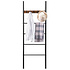 Decoratieve ladder Jean H 177 cm bruin zwart