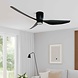 Freelight Plafondventilator Arioso Ø 127 cm met verlichting zwart Freelight Plafondventilator Arioso Ø 127 cm met verlichting zwart