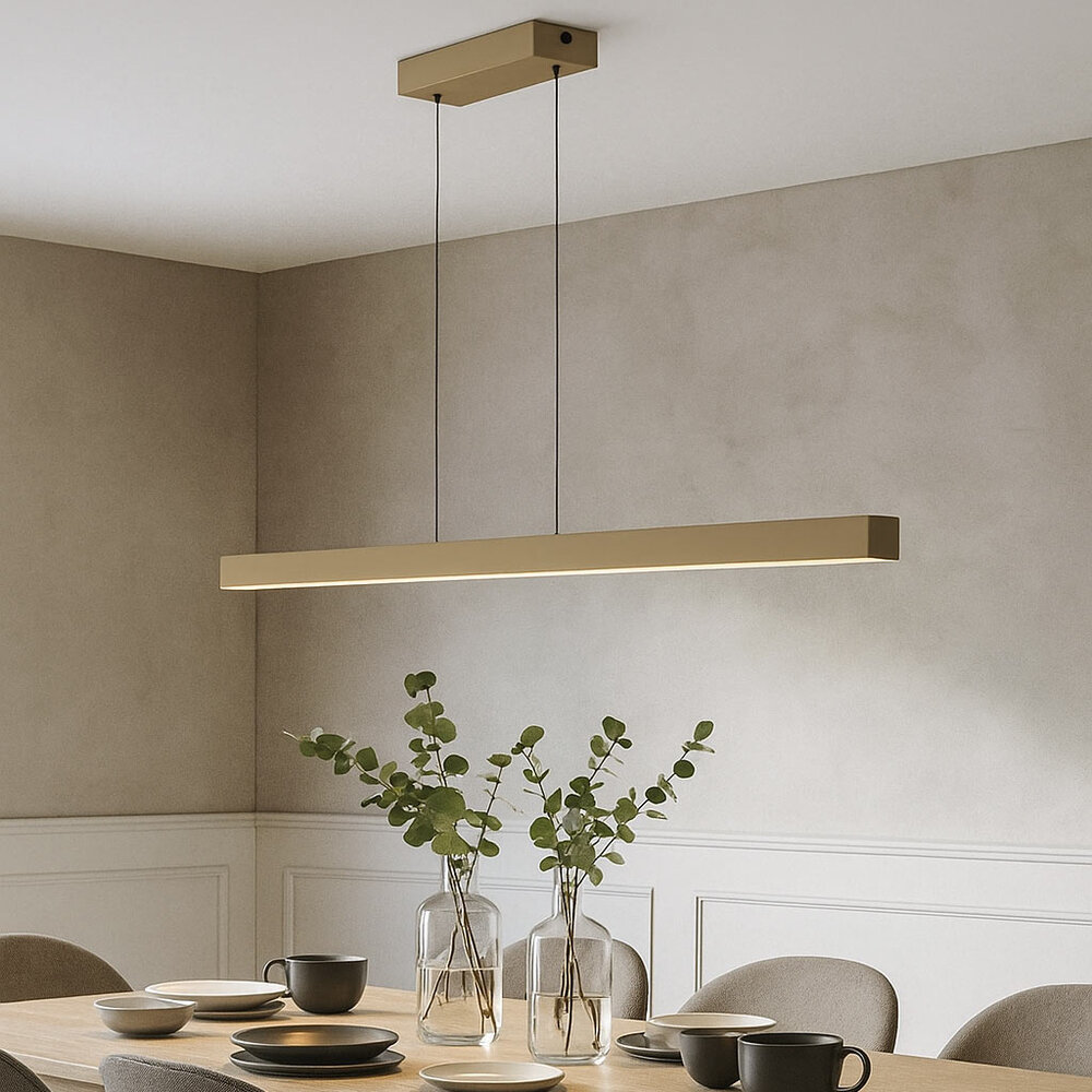 Freelight Hanglamp Traiano L 120 cm beige Freelight Hanglamp Traiano L 120 cm beige