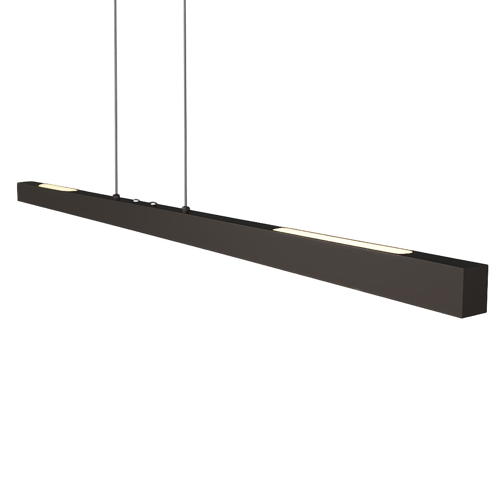 Freelight Hanglamp Traiano L 140 cm zwart