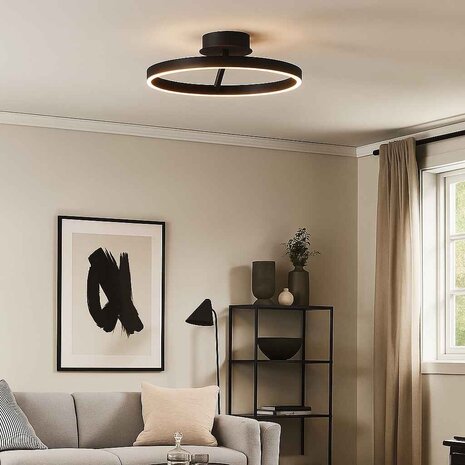 Freelight Plafondlamp Pilota  Ø 55 cm zwart Freelight Plafondlamp Pilota  Ø 55 cm zwart