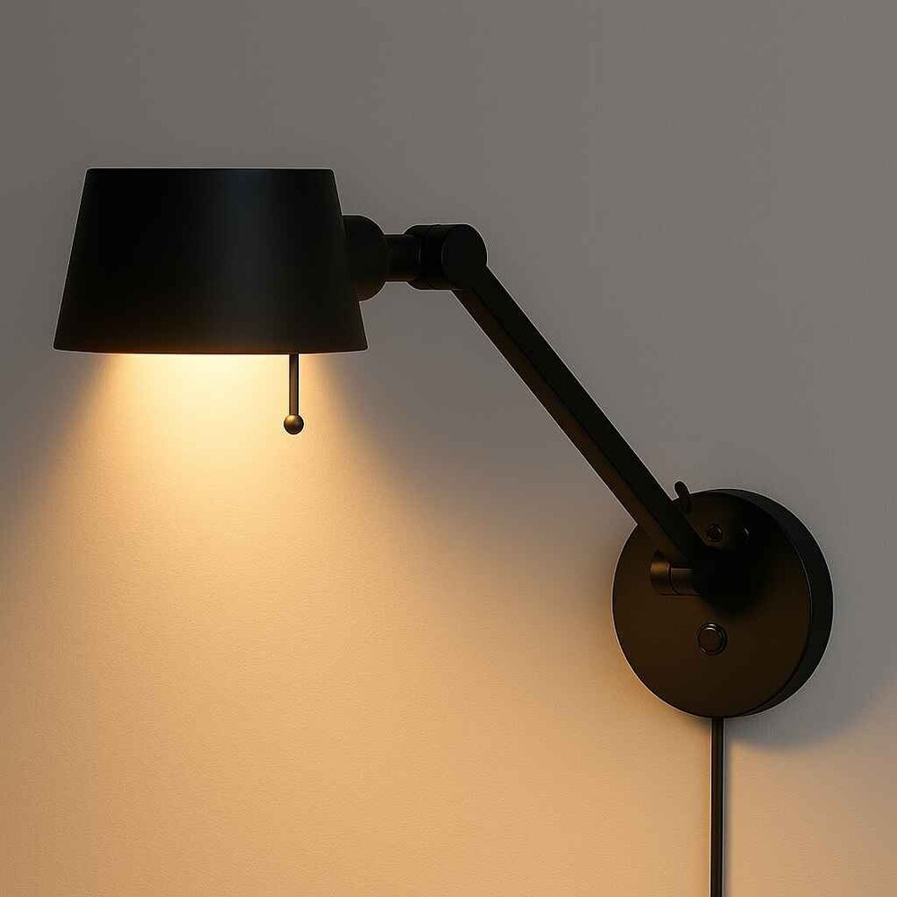 Freelight Wandlamp Sovrano L 61 cm zwart