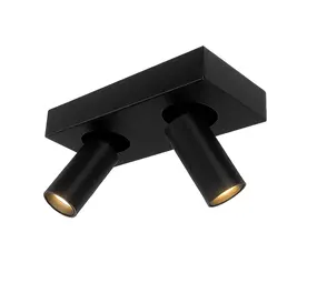Highlight Spot Eliano 2 lichts L 24 cm zwart Highlight Spot Eliano 2 lichts L 24 cm zwart