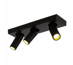 Highlight Spot Eliano 3 lichts L 36 cm zwart