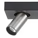 Highlight Spot Eliano 4 lichts L 48 cm zwart mat chroom Highlight Spot Eliano 4 lichts L 48 cm zwart mat chroom