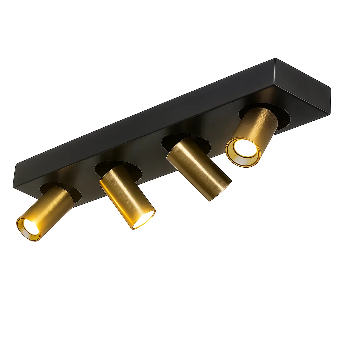 Highlight Spot Eliano 4 lichts L 48 cm zwart brons