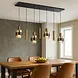 Highlight Hanglamp Marrone 7 lichts L 130 cm brons Highlight Hanglamp Marrone 7 lichts L 130 cm brons
