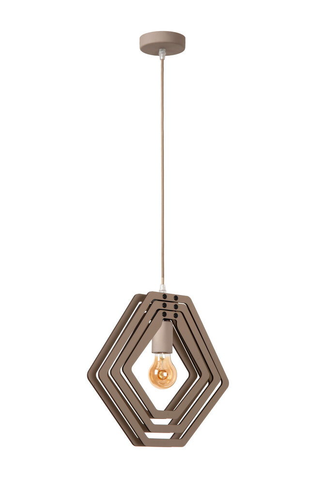 Lucide MAURO - Hanglamp Kinderkamer - 1xE27 - Taupe Lucide MAURO - Hanglamp Kinderkamer - 1xE27 - Taupe
