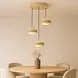 Freelight Hanglamp Puleggia 3 lichts Ø 33 cm comfortlift beige Freelight Hanglamp Puleggia 3 lichts Ø 33 cm comfortlift beige