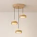 Freelight Hanglamp Puleggia 3 lichts Ø 33 cm comfortlift beige Freelight Hanglamp Puleggia 3 lichts Ø 33 cm comfortlift beige