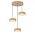 Hanglamp Puleggia 3 lichts Ø 33 cm comfortlift beige Hanglamp Puleggia 3 lichts Ø 33 cm comfortlift beige