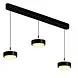 Freelight Hanglamp Puleggia 3 lichts L 90 cm comfortlift zwart Freelight Hanglamp Puleggia 3 lichts L 90 cm comfortlift zwart