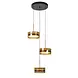Highlight Hanglamp Enzo 3 lichts Ø 40 cm zwart Highlight Hanglamp Enzo 3 lichts Ø 40 cm zwart