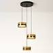 Highlight Hanglamp Enzo 3 lichts Ø 40 cm zwart Highlight Hanglamp Enzo 3 lichts Ø 40 cm zwart