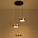 Highlight Hanglamp Enzo 3 lichts Ø 40 cm zwart Highlight Hanglamp Enzo 3 lichts Ø 40 cm zwart