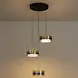 Highlight Hanglamp Enzo 3 lichts Ø 40 cm zwart Highlight Hanglamp Enzo 3 lichts Ø 40 cm zwart