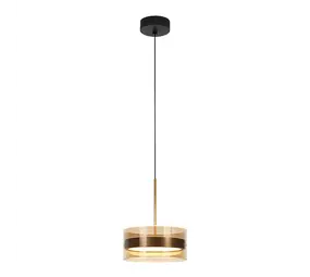 Highlight Hanglamp Enzo 1 lichts Ø 20 cm zwart Highlight Hanglamp Enzo 1 lichts Ø 20 cm zwart