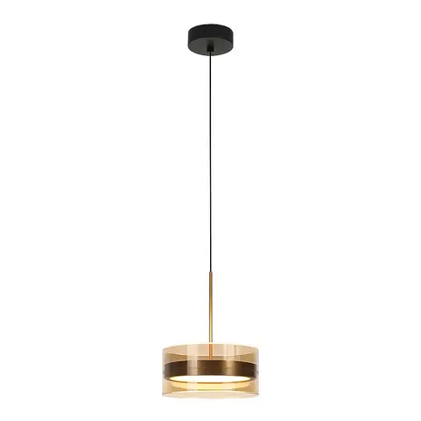 Highlight Hanglamp Enzo 1 lichts Ø 20 cm zwart Highlight Hanglamp Enzo 1 lichts Ø 20 cm zwart