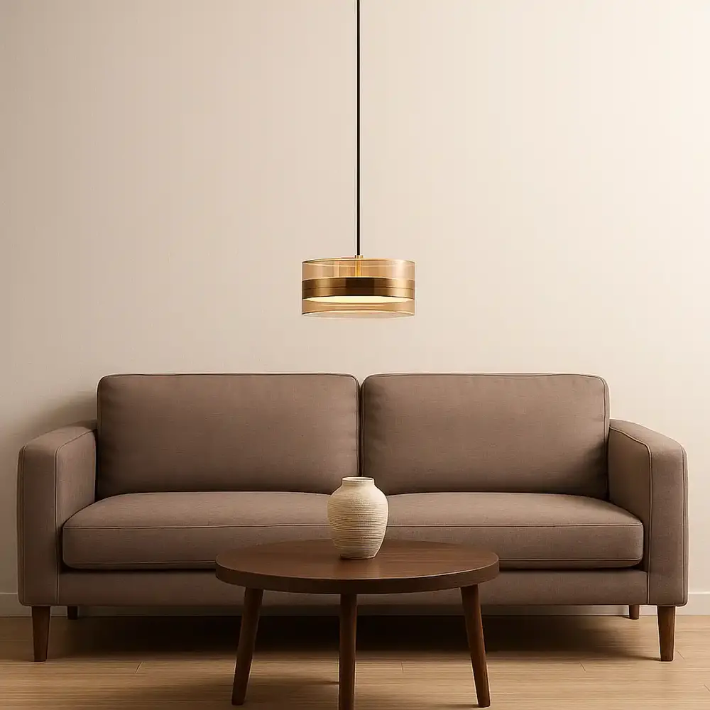 Highlight Hanglamp Enzo 1 lichts Ø 20 cm zwart Highlight Hanglamp Enzo 1 lichts Ø 20 cm zwart