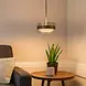 Highlight Hanglamp Enzo 1 lichts Ø 20 cm zwart Highlight Hanglamp Enzo 1 lichts Ø 20 cm zwart