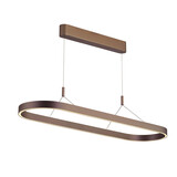 Lucide LIANE - Hanglamp - LED Dimb. - CCT - 2x40W 2700K/4000K - Roest bruin | Vibes