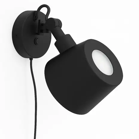 Freelight Wandlamp Sovrano kort L 33 cm zwart