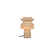 YINDRA - Tafellamp - Ø 17,5 cm - 1xE27 - Taupe | Vibes YINDRA - Tafellamp - Ø 17,5 cm - 1xE27 - Taupe | Vibes