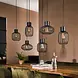 Ylumen Hanglamp Mix Metal L 145 zwart Ylumen Hanglamp Mix Metal L 145 zwart