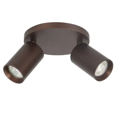 Highlight Spot Mila 2 lichts Ø 17 cm cacao