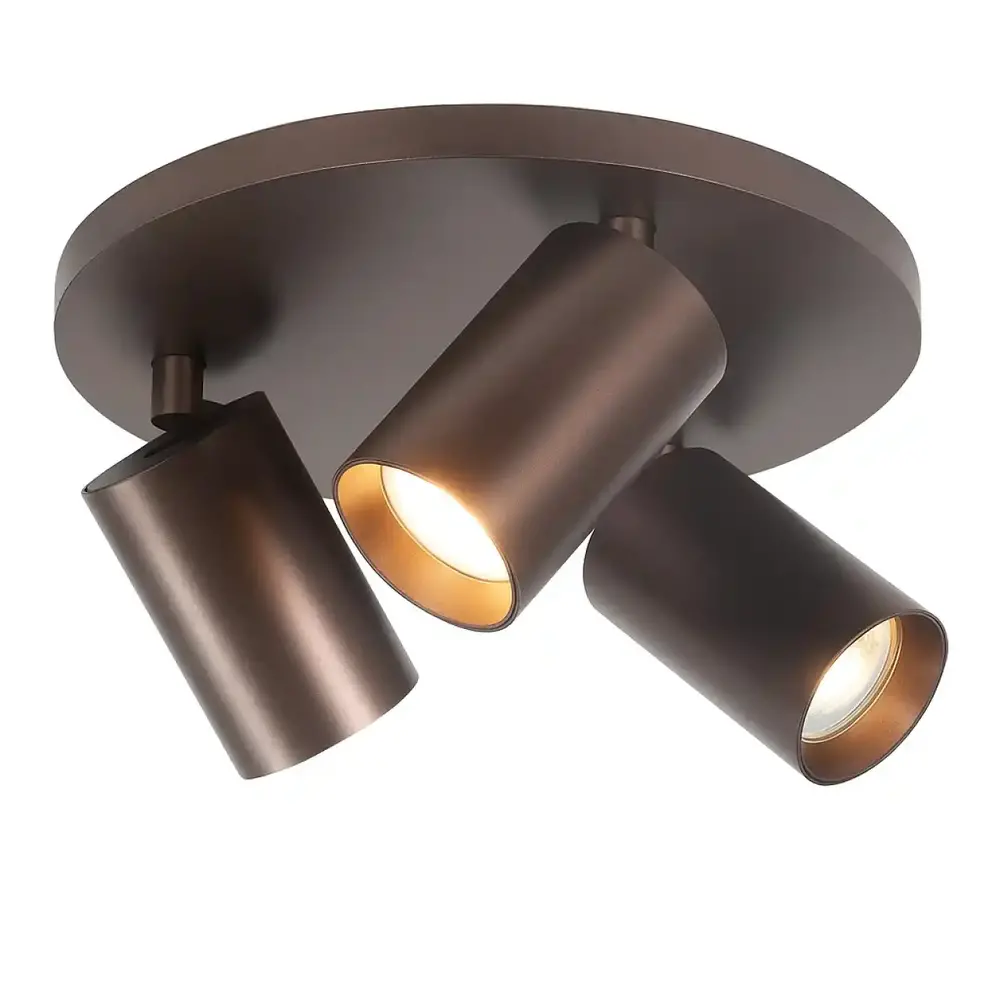 Highlight Spot Mila 3 lichts Ø 25 cm cacao Highlight Spot Mila 3 lichts Ø 25 cm cacao