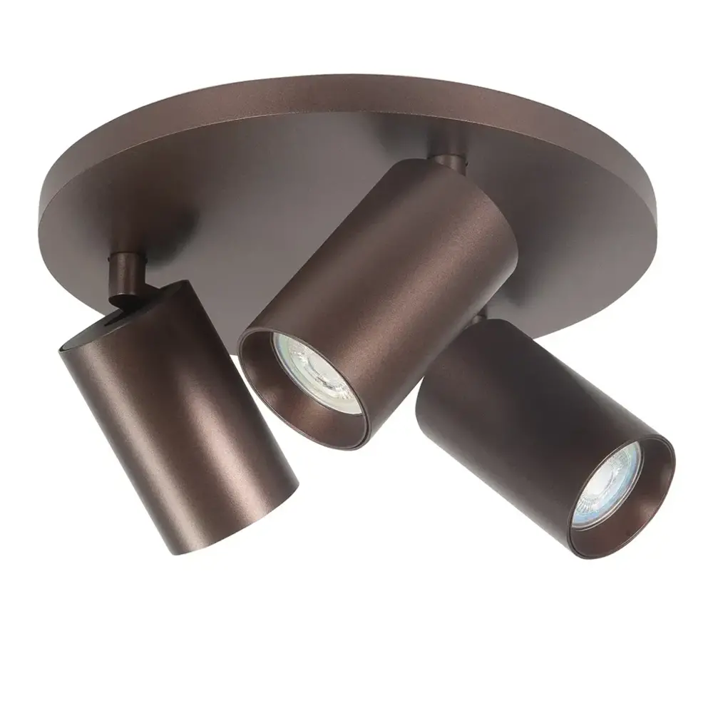 Highlight Spot Mila 3 lichts Ø 25 cm cacao Highlight Spot Mila 3 lichts Ø 25 cm cacao
