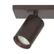 Highlight Spot Mila 2 lichts L 40 cm cacao Highlight Spot Mila 2 lichts L 40 cm cacao