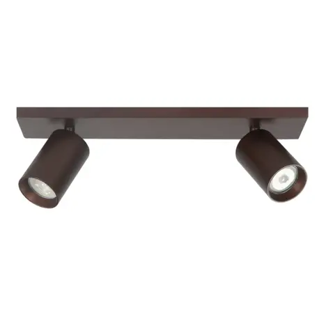 Highlight Spot Mila 2 lichts L 40 cm cacao