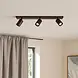 Highlight Spot Mila 3 lichts L 65 cm cacao Highlight Spot Mila 3 lichts L 65 cm cacao