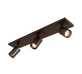 Highlight Spot Mila 3 lichts L 65 cm cacao Highlight Spot Mila 3 lichts L 65 cm cacao