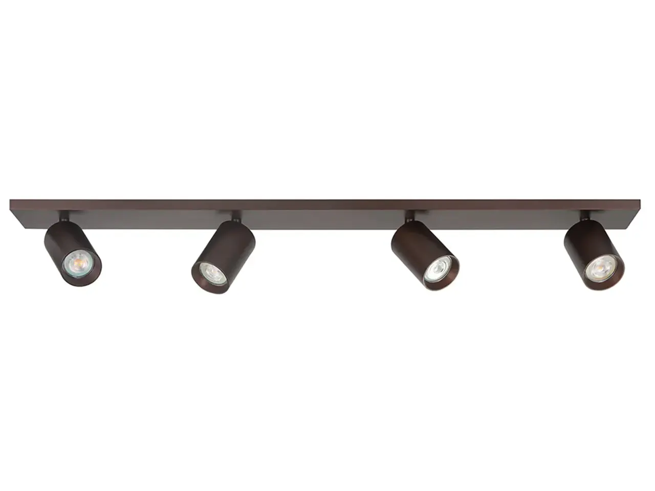 Highlight Spot Mila 4 lichts L 90 cm cacao Highlight Spot Mila 4 lichts L 90 cm cacao